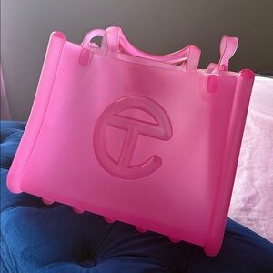 Telfar Pink Shopping Bag